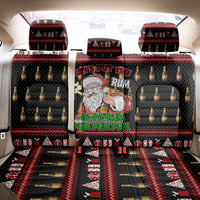 Santa Claus Christmas Back Car Seat Cover Xmas Holiday Patterns - Wonder Print Shop