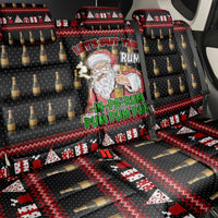 Santa Claus Christmas Back Car Seat Cover Xmas Holiday Patterns - Wonder Print Shop