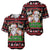 Santa Claus Christmas Baseball Jersey Xmas Holiday Patterns - Wonder Print Shop