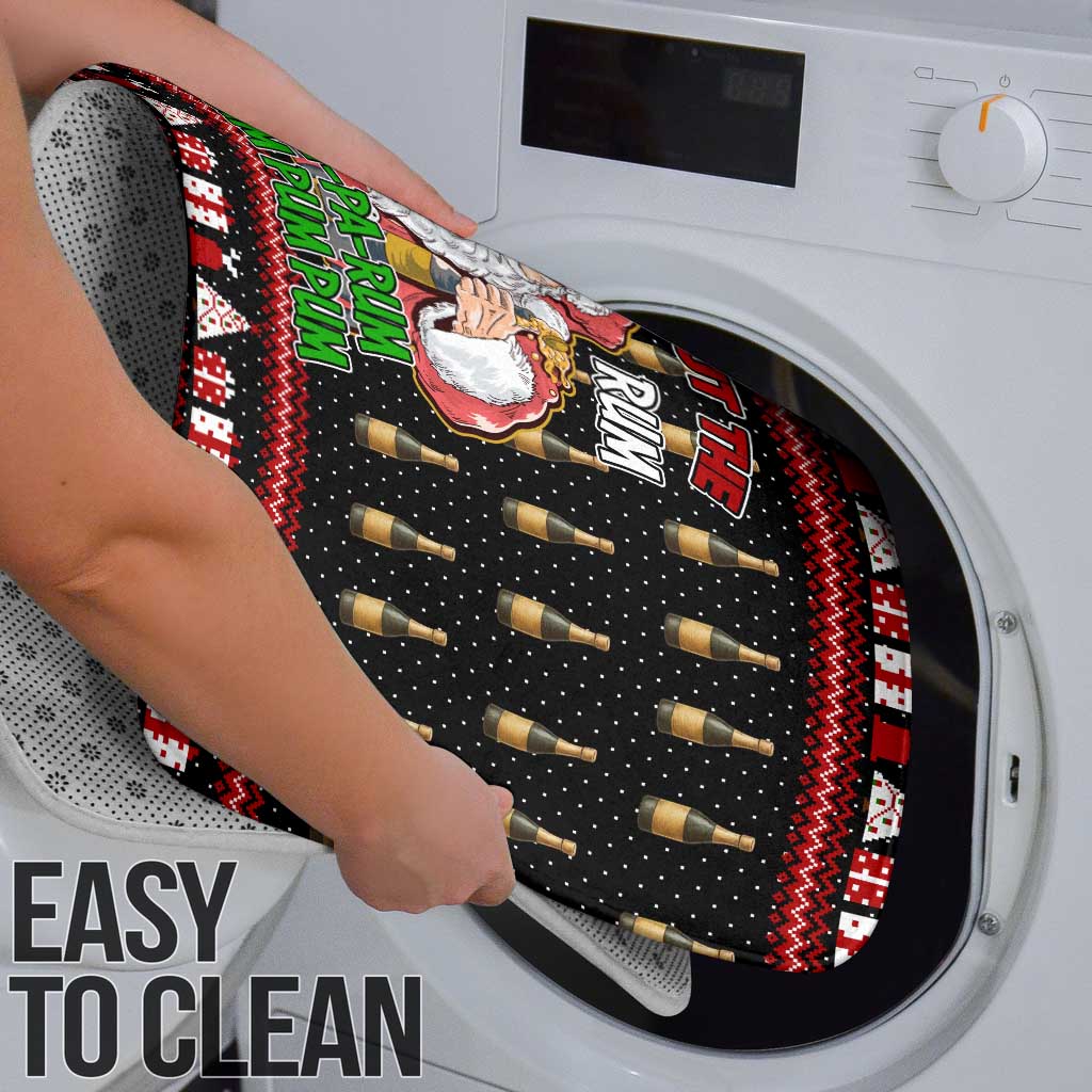 Santa Claus Christmas Bathroom Set Xmas Holiday Patterns - Wonder Print Shop