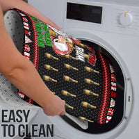 Santa Claus Christmas Bathroom Set Xmas Holiday Patterns - Wonder Print Shop