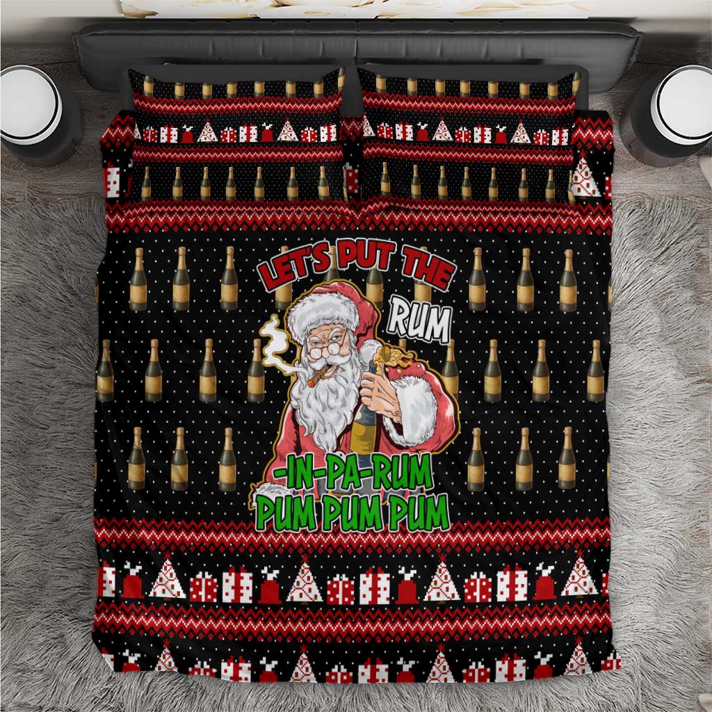 Santa Claus Christmas Bedding Set Xmas Holiday Patterns - Wonder Print Shop
