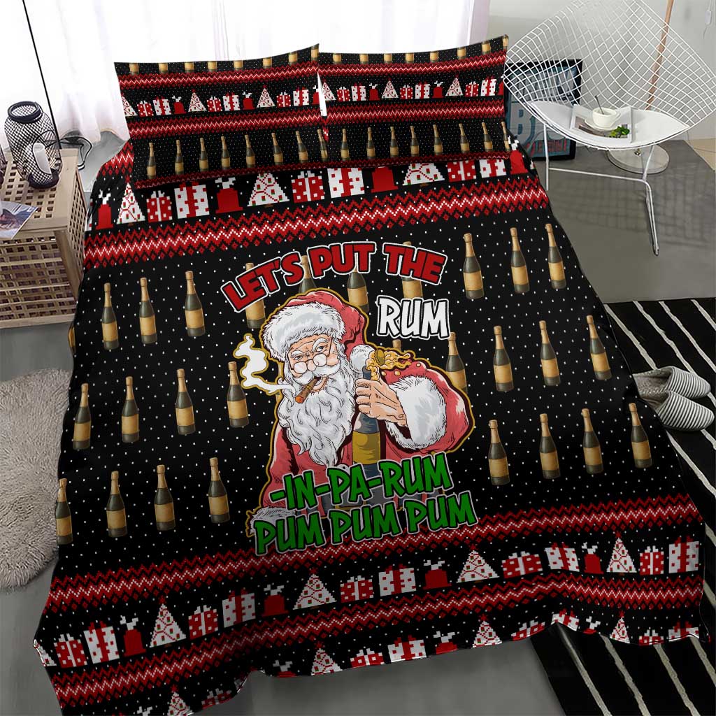 Santa Claus Christmas Bedding Set Xmas Holiday Patterns - Wonder Print Shop