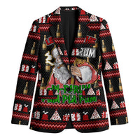 Santa Claus Christmas Blazer Xmas Holiday Patterns - Wonder Print Shop