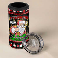 Santa Claus Christmas 4 in 1 Can Cooler Tumbler Xmas Holiday Patterns - Wonder Print Shop