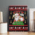 Santa Claus Christmas Canvas Wall Art Xmas Holiday Patterns - Wonder Print Shop