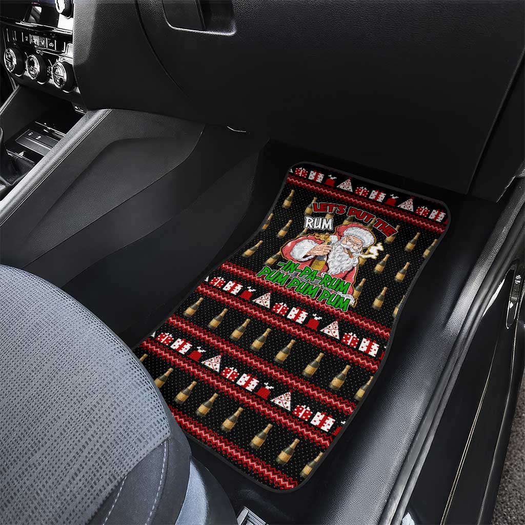 Santa Claus Christmas Car Mats Xmas Holiday Patterns - Wonder Print Shop
