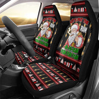 Santa Claus Christmas Car Seat Cover Xmas Holiday Patterns - Wonder Print Shop