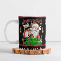 Santa Claus Christmas Ceramic Mug Xmas Holiday Patterns - Wonder Print Shop