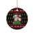 Santa Claus Christmas Ceramic Ornament Xmas Holiday Patterns - Wonder Print Shop
