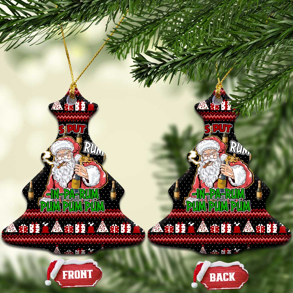Santa Claus Christmas Ceramic Ornament Xmas Holiday Patterns - Wonder Print Shop