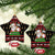 Santa Claus Christmas Ceramic Ornament Xmas Holiday Patterns - Wonder Print Shop