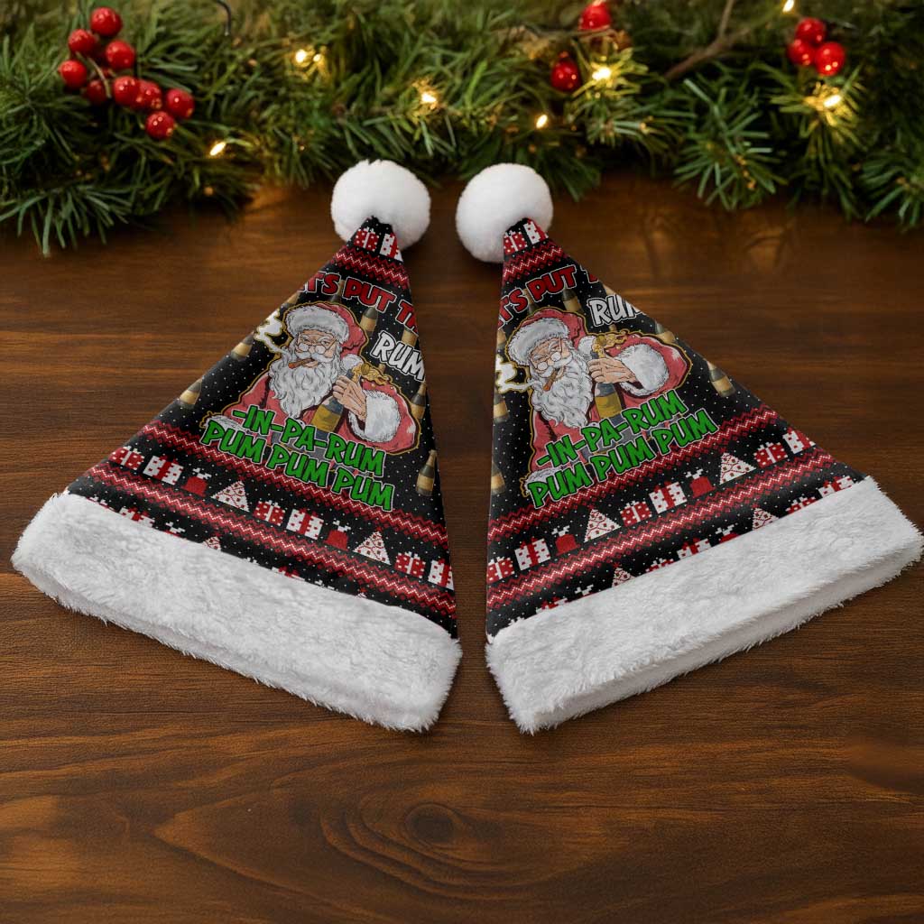 Santa Claus Christmas Santa Hat Xmas Holiday Patterns - Wonder Print Shop