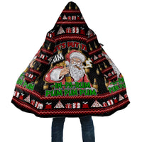 Santa Claus Christmas Cloak Xmas Holiday Patterns - Wonder Print Shop
