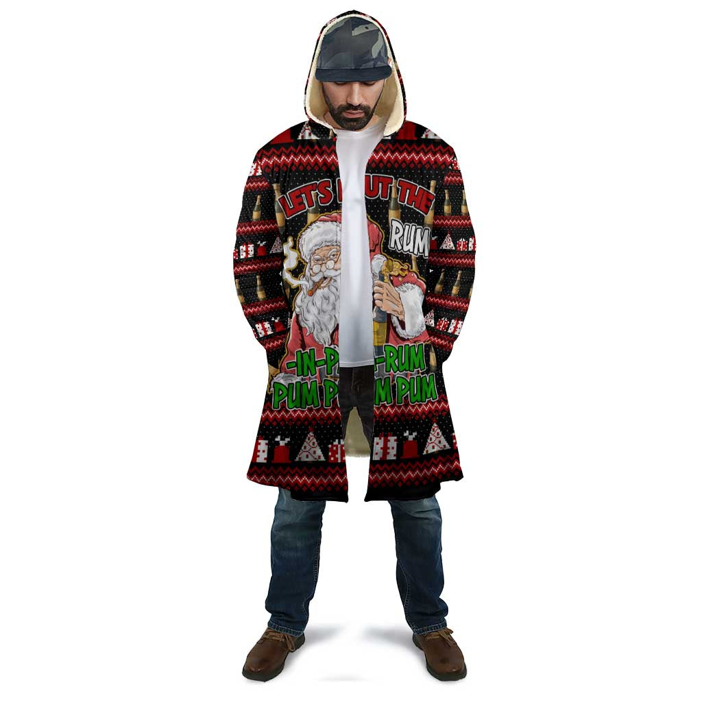 Santa Claus Christmas Cloak Xmas Holiday Patterns - Wonder Print Shop