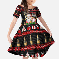 Santa Claus Christmas Family Matching Puletasi and Hawaiian Shirt Xmas Holiday Patterns - Wonder Print Shop