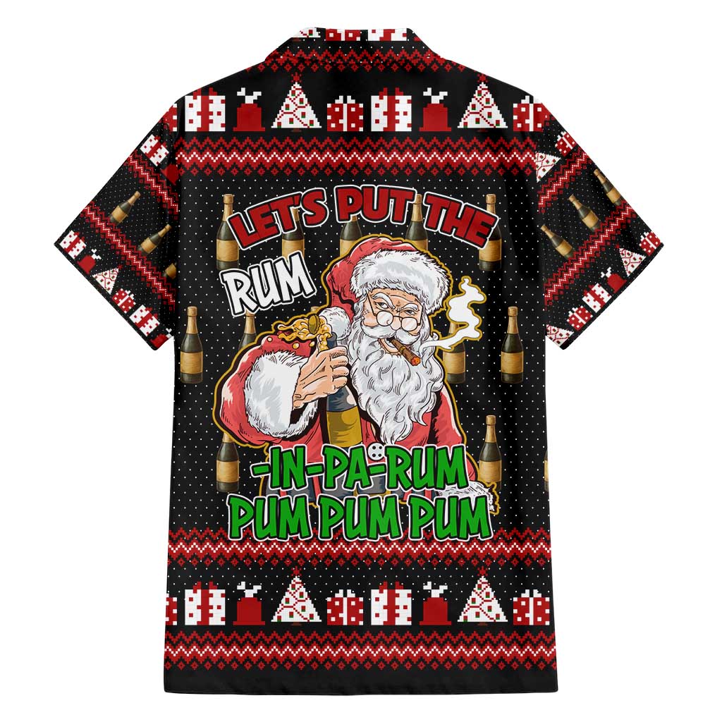 Santa Claus Christmas Family Matching Short Sleeve Bodycon Dress and Hawaiian Shirt Xmas Holiday Patterns - Wonder Print Shop