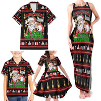 Santa Claus Christmas Family Matching Tank Maxi Dress and Hawaiian Shirt Xmas Holiday Patterns - Wonder Print Shop