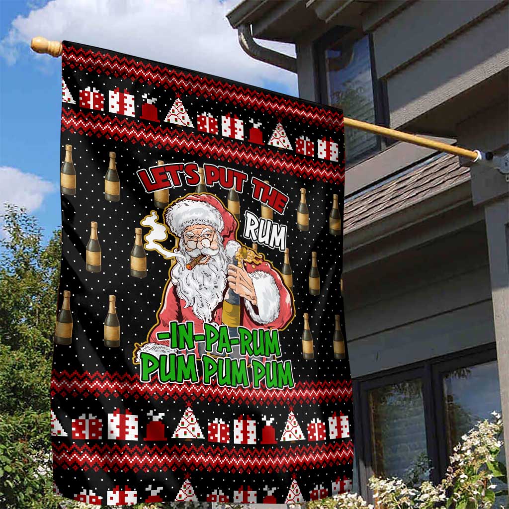 Santa Claus Christmas Garden Flag Xmas Holiday Patterns - Wonder Print Shop