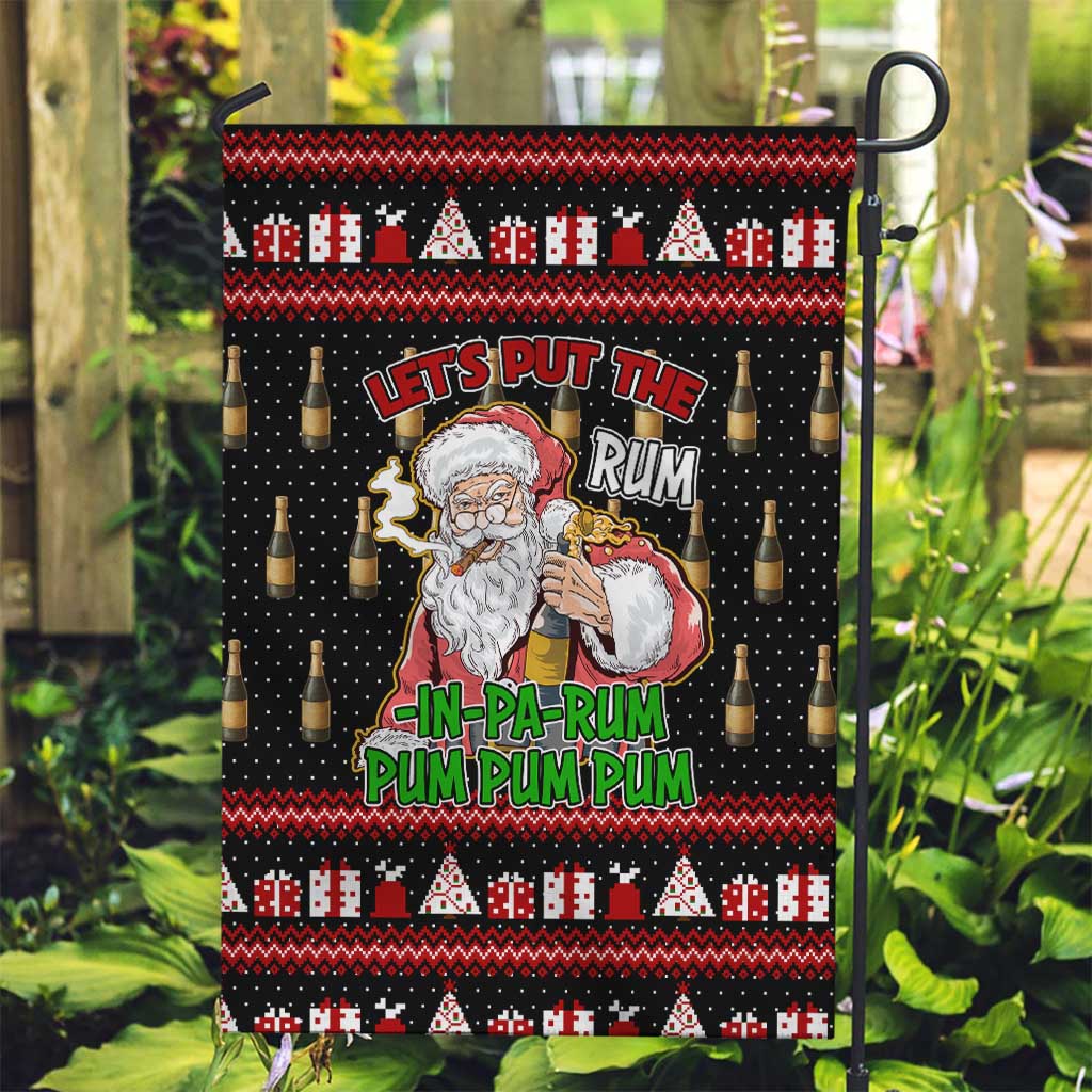Santa Claus Christmas Garden Flag Xmas Holiday Patterns - Wonder Print Shop