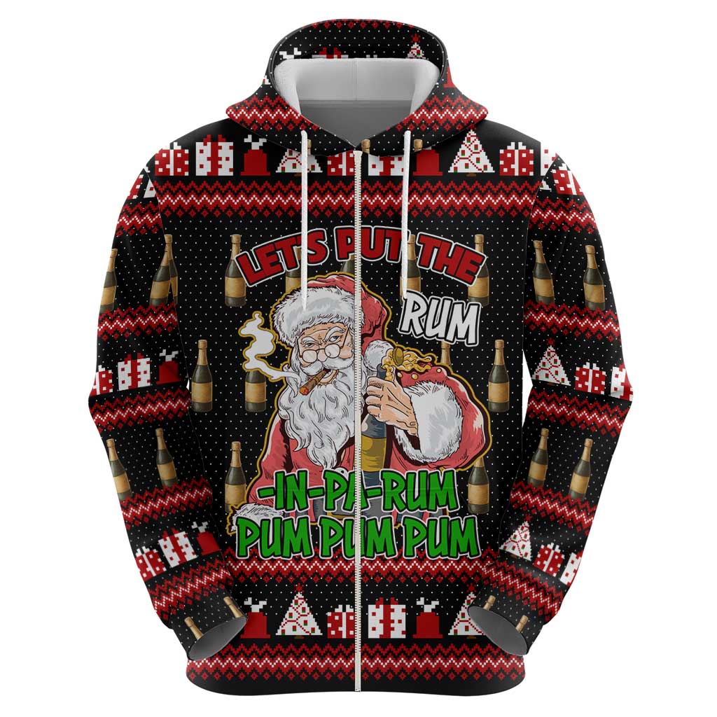 Santa Claus Christmas Hoodie Xmas Holiday Patterns - Wonder Print Shop