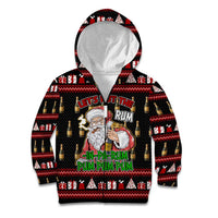 Santa Claus Christmas Kid Hoodie Xmas Holiday Patterns - Wonder Print Shop