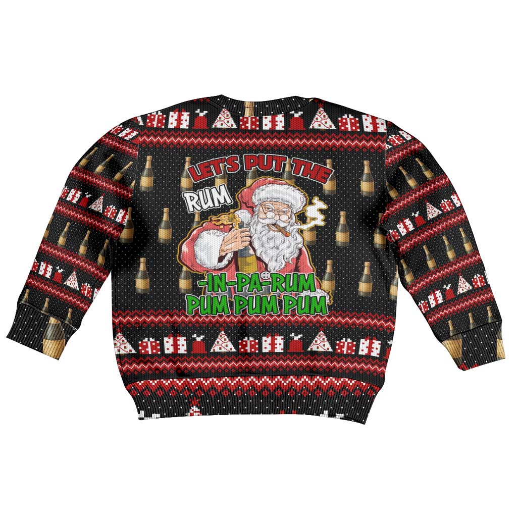 Santa Claus Christmas Kid Ugly Christmas Sweater Xmas Holiday Patterns - Wonder Print Shop