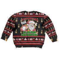 Santa Claus Christmas Kid Ugly Christmas Sweater Xmas Holiday Patterns - Wonder Print Shop