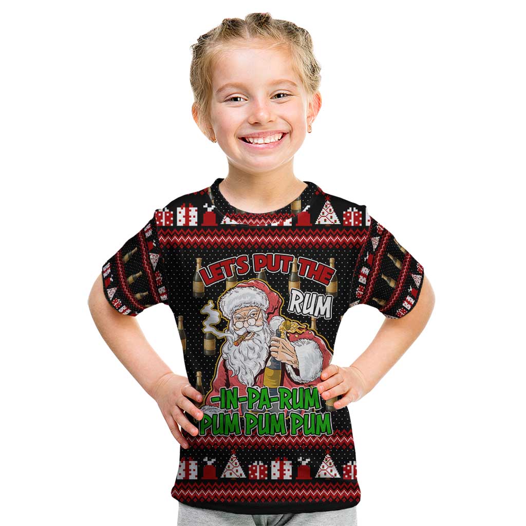 Santa Claus Christmas Kid T Shirt Xmas Holiday Patterns - Wonder Print Shop