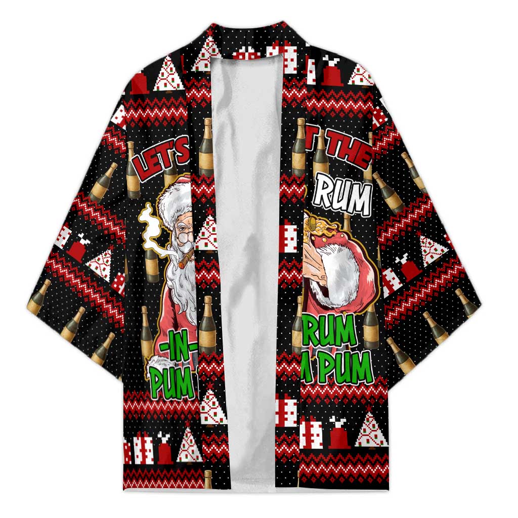 Santa Claus Christmas Kimono Xmas Holiday Patterns - Wonder Print Shop