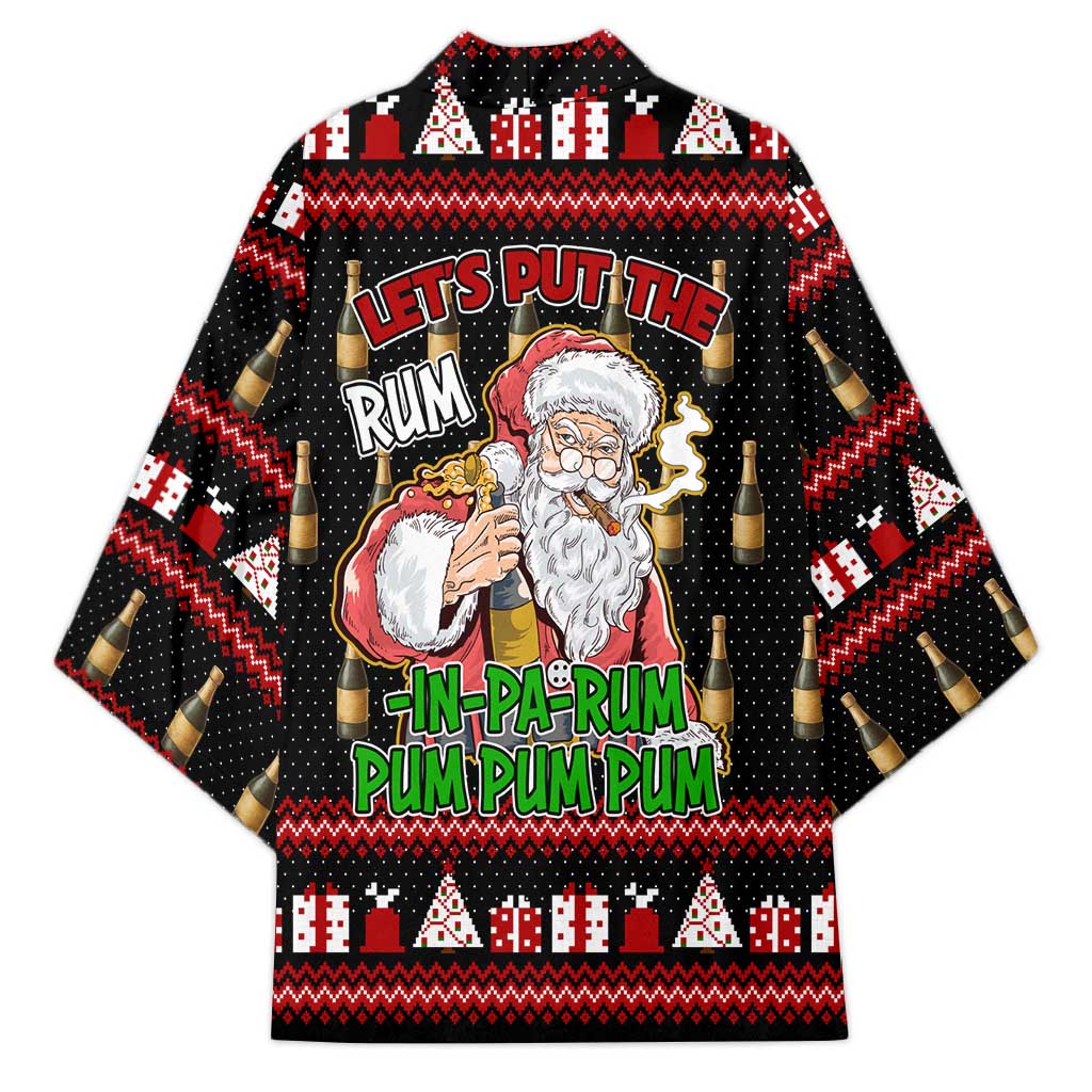 Santa Claus Christmas Kimono Xmas Holiday Patterns - Wonder Print Shop