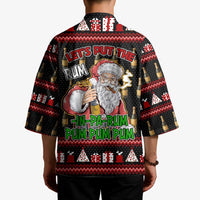 Santa Claus Christmas Kimono Xmas Holiday Patterns - Wonder Print Shop