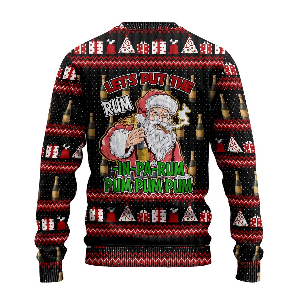 Santa Claus Christmas Ugly Christmas Sweater Xmas Holiday Patterns - Wonder Print Shop