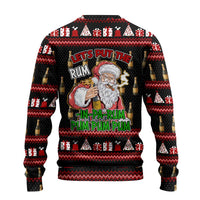 Santa Claus Christmas Ugly Christmas Sweater Xmas Holiday Patterns - Wonder Print Shop