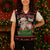 Santa Claus Christmas Knitted V-Neck Vest Xmas Holiday Patterns - Wonder Print Shop