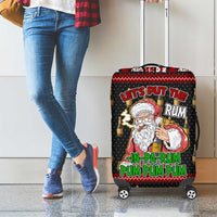 Santa Claus Christmas Luggage Cover Xmas Holiday Patterns - Wonder Print Shop