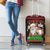 Santa Claus Christmas Luggage Cover Xmas Holiday Patterns - Wonder Print Shop