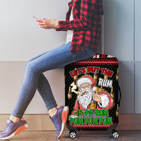 Santa Claus Christmas Luggage Cover Xmas Holiday Patterns - Wonder Print Shop
