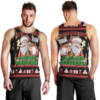Santa Claus Christmas Men Tank Top Xmas Holiday Patterns - Wonder Print Shop