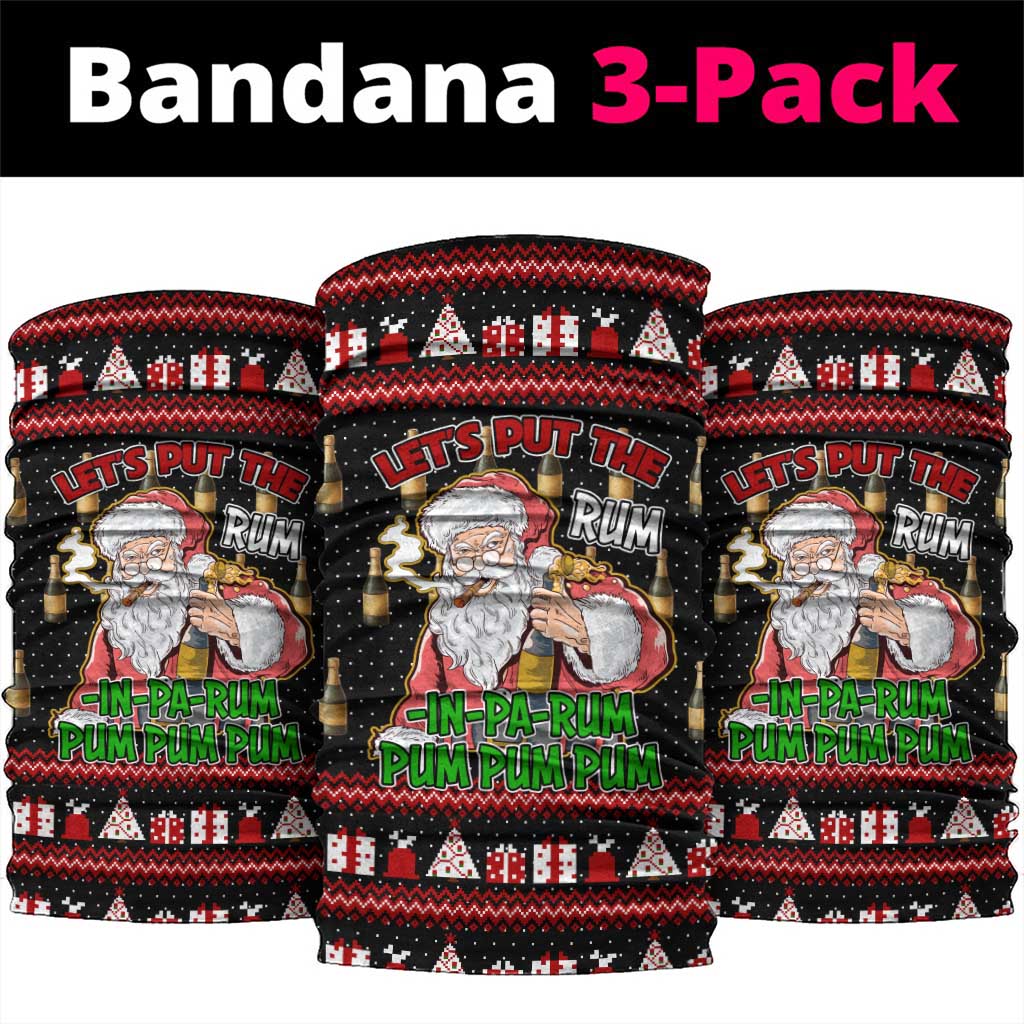 Santa Claus Christmas Neck Gaiter Xmas Holiday Patterns - Wonder Print Shop