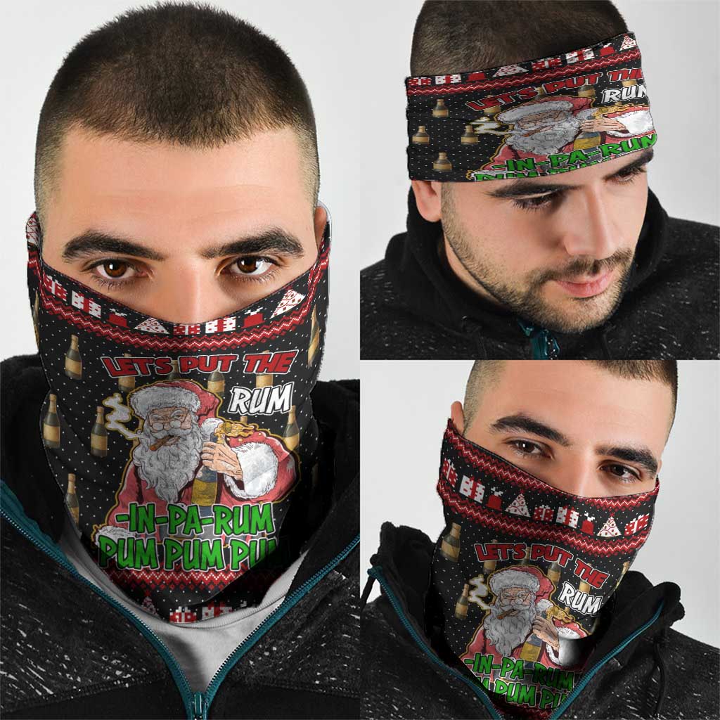 Santa Claus Christmas Neck Gaiter Xmas Holiday Patterns - Wonder Print Shop