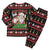Santa Claus Christmas Pajama Set Xmas Holiday Patterns - Wonder Print Shop