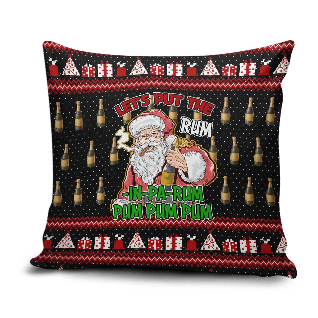 Santa Claus Christmas Pillow Cover Xmas Holiday Patterns - Wonder Print Shop