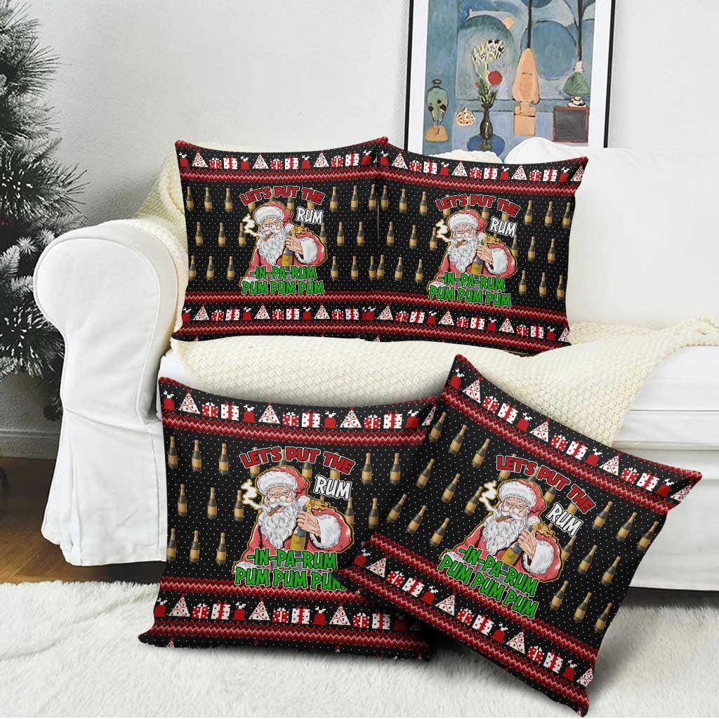 Santa Claus Christmas Pillow Cover Xmas Holiday Patterns - Wonder Print Shop