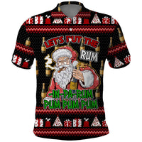 Santa Claus Christmas Polo Shirt Xmas Holiday Patterns - Wonder Print Shop