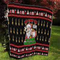 Santa Claus Christmas Quilt Xmas Holiday Patterns - Wonder Print Shop