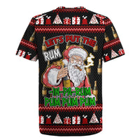 Santa Claus Christmas Rugby Jersey Xmas Holiday Patterns - Wonder Print Shop