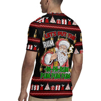 Santa Claus Christmas Rugby Jersey Xmas Holiday Patterns - Wonder Print Shop