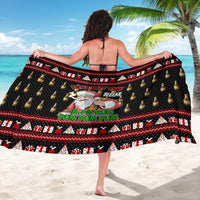 Santa Claus Christmas Sarong Xmas Holiday Patterns - Wonder Print Shop