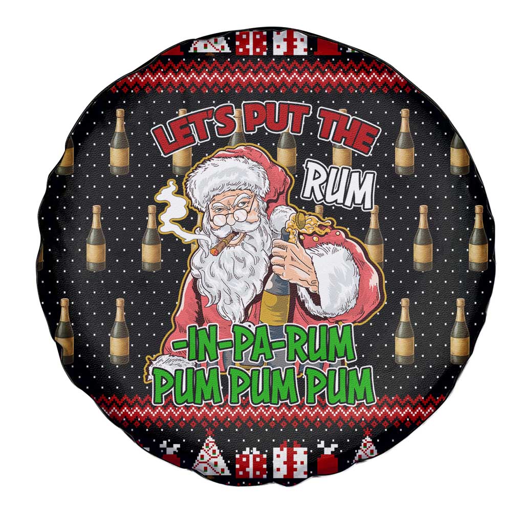 Santa Claus Christmas Spare Tire Cover Xmas Holiday Patterns - Wonder Print Shop